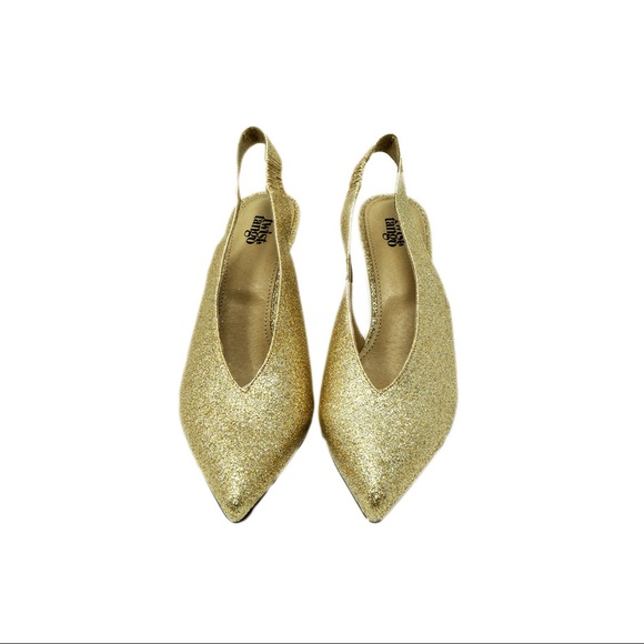 Twist & Tango Slingback Pumps, Gold, Size: 11 | EU 41 - Picture 4 of 6